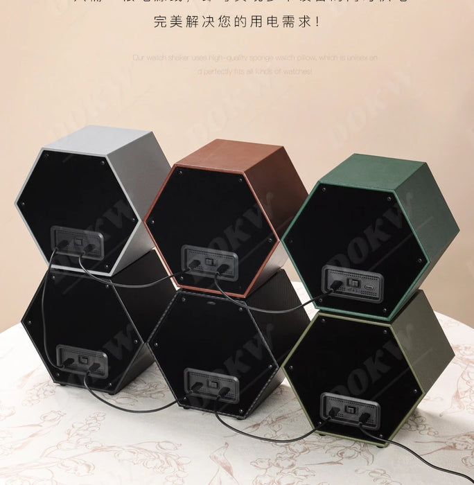 Type-C Mini Single Motor Watch Winder with Adjustable Rotation Modes