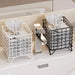 Square Coffee Pod Holder — Large Capacity Iron Capsule Storage