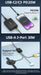 100W GaN USB‑C PD Fast Charger – Quick Charge 4.0/3.0 Desktop Station for iPhone 17 Pro Max