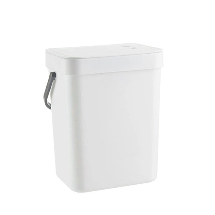 3L Countertop Compost Bin with Lid — Compact Kitchen Waste Caddy