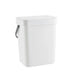 3L Countertop Compost Bin with Lid — Compact Kitchen Waste Caddy