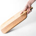 Acacia Wood Rectangular Cutting Board with Handle — Double-Sided, 35×18×1.5 cm