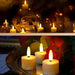 12-Pack Rechargeable LED Tea Lights — USB Charge, Remote & Timer, Warm White