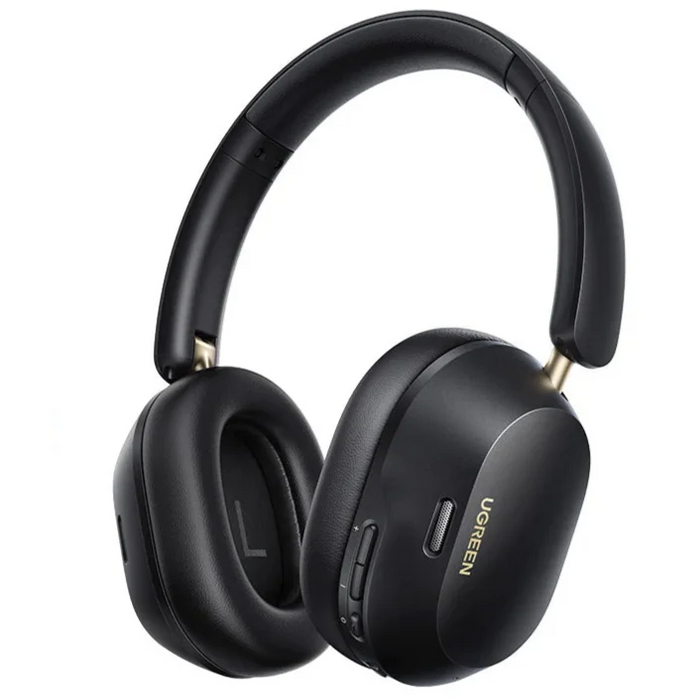 UGREEN MAX5C Bezprzewodowe Słuchawki Bluetooth z Aktywną Redukcją Hałasu - 43dB Hybrydowa Aktywna Redukcja Hałasu, Hi-Res LDAC, 75H Przestrzenny Dźwięk - Idealne do Bezszumowego i Długotrwałego Doświadczenia Audio.