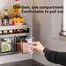 Wall-Mounted Spice Rack – Over-Stove Seasoning Jar Organiser (3 / 4 / 5 Grid)