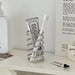 Stainless Steel Toothbrush Holder – Metal Bathroom Storage Rack