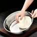 Stainless Steel Large Mixing Bowl — Deep 32cm, Non-stick Finish