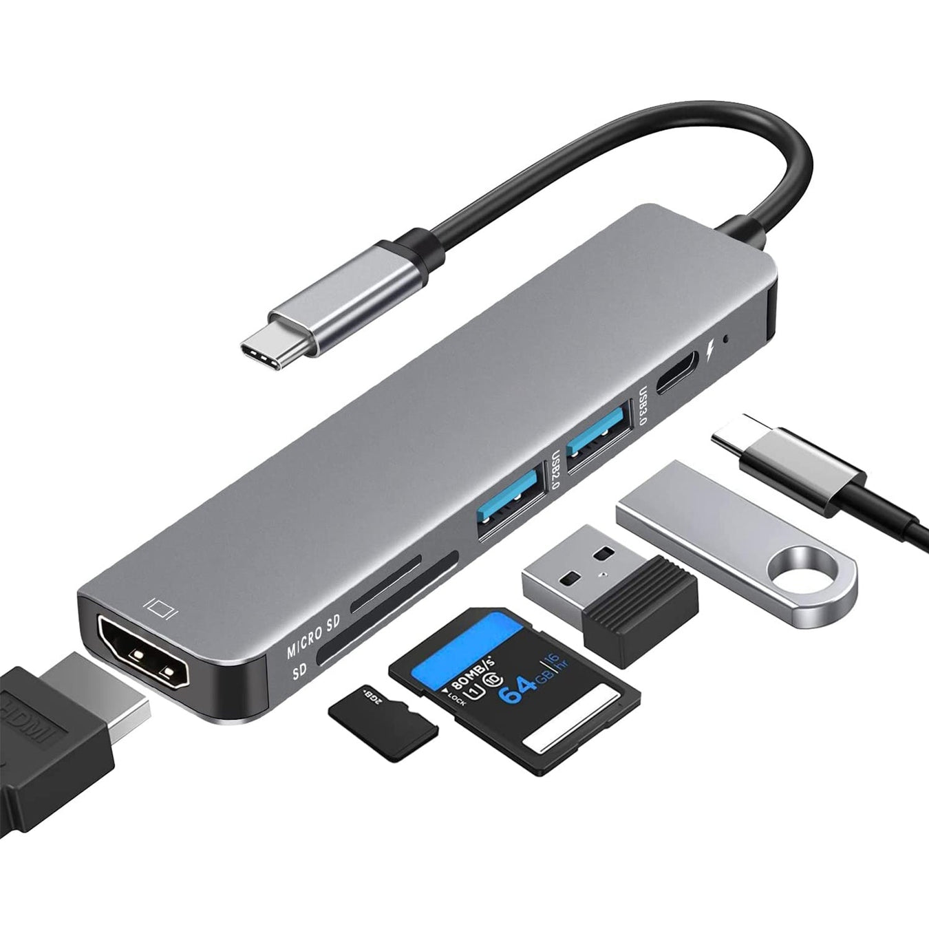USB ir „FireWire“ šakotuvai