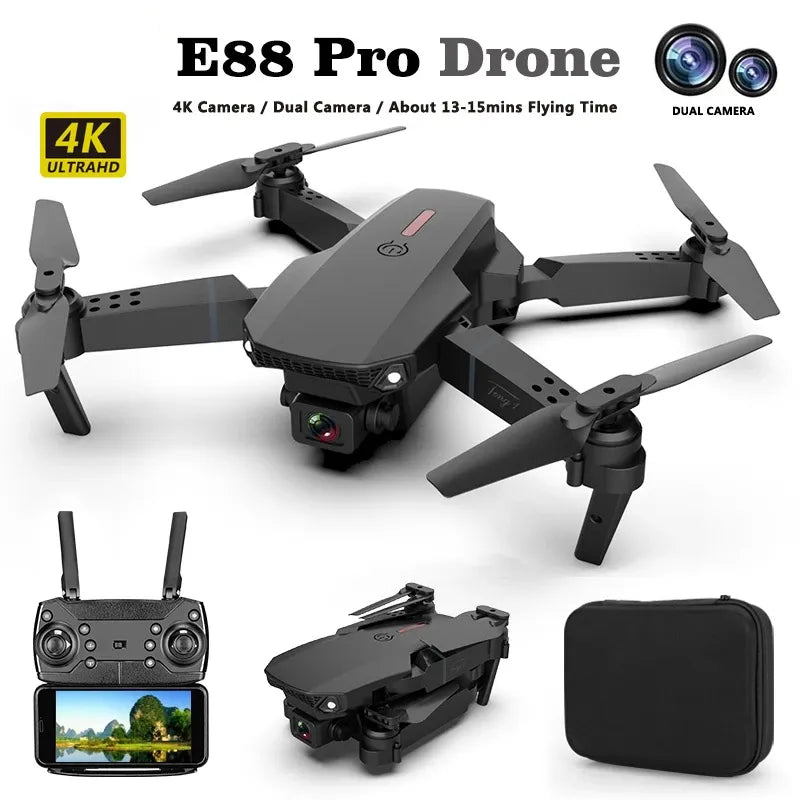 RC dronai ir keturračiai