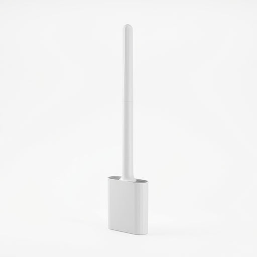 Mini Silicone Toilet Brush Set — Wall‑Mounted or Free‑Standing, Soft Silicone Brush