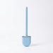 Wall-hanging Long-handle Toilet Brush with Silicone Head, 36×9×4 cm