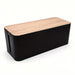 Cable Management Box — Hide Wires & Power Strips | TV Cord Organiser for Home & Office
