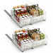 Expandable Pull-Out Cabinet Organiser — Slide-Out Drawer Storage Shelf for Kitchen