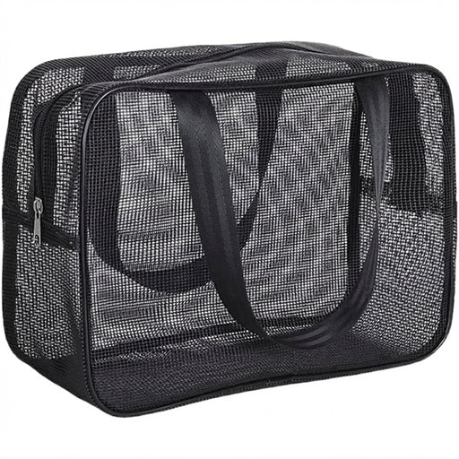 Mesh Toiletries Bag – Portable Shower Caddy & Cosmetic Organiser (S & M)