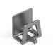 Self‑Adhesive Carbon Steel Sponge Holder — Sink & Bathroom Organiser, Black/Gray/White