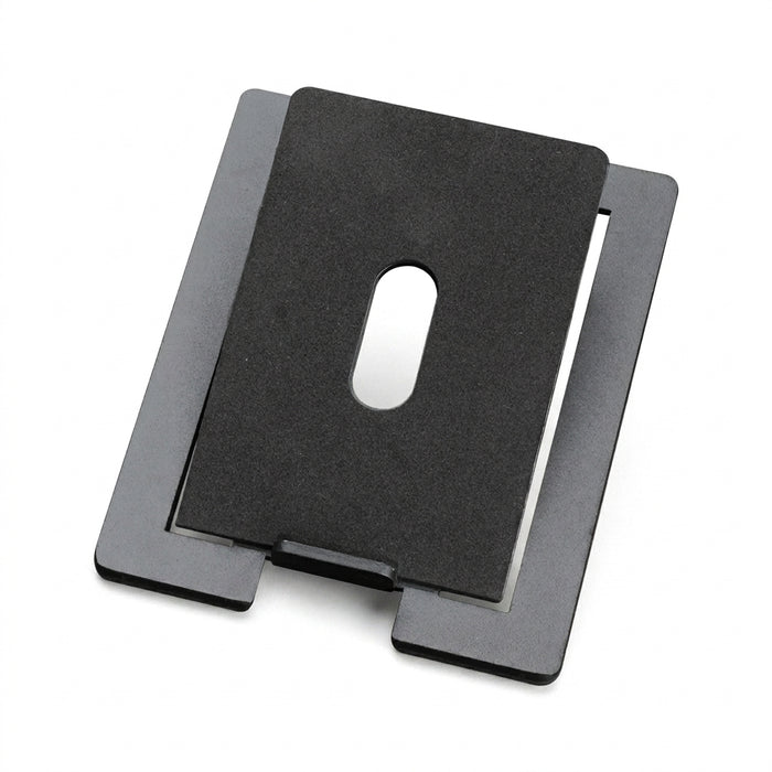 Desktop Speaker Stand (Single) — Carbon Steel Base for Laptop & Desktop Speakers, Shock-Absorbing