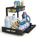 Under-Sink Sliding Drawer Organiser — Metal Pull-Out Shelves for Kitchen, Bathroom & Garage