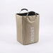 Collapsible Linen Laundry Basket – Waterproof Foldable Hamper with Handles (CT2000)