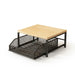 Multi-Purpose Coffee Station Organiser with Drawer & Shelves for Capsules, Cups and Snacks