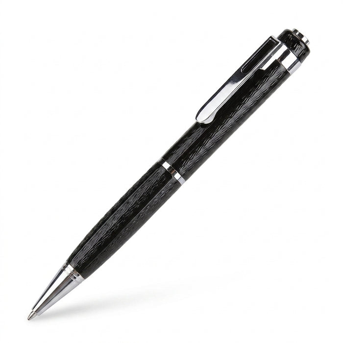 Pen-style Digital Voice Recorder — 12‑hour Continuous, 192kbps, One-button