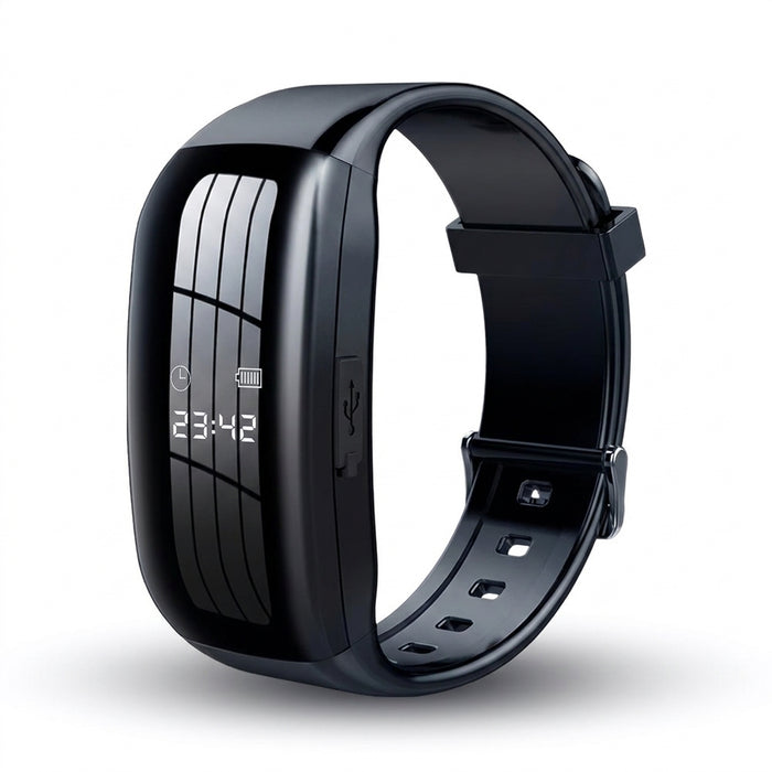Mini 1080p Wristband Camera with Hidden TF Slot & Audio