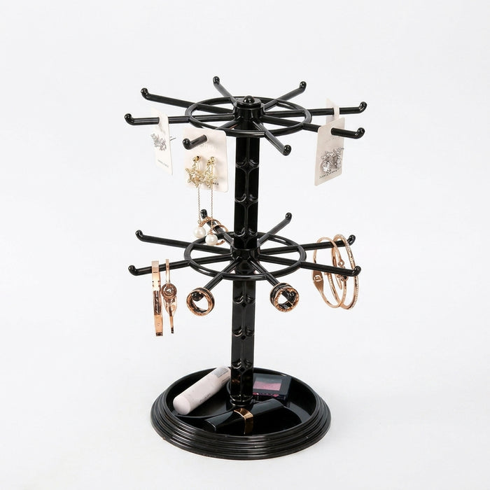 Multi-layer Rotating Jewellery Rack – Necklace & Bracelet Display