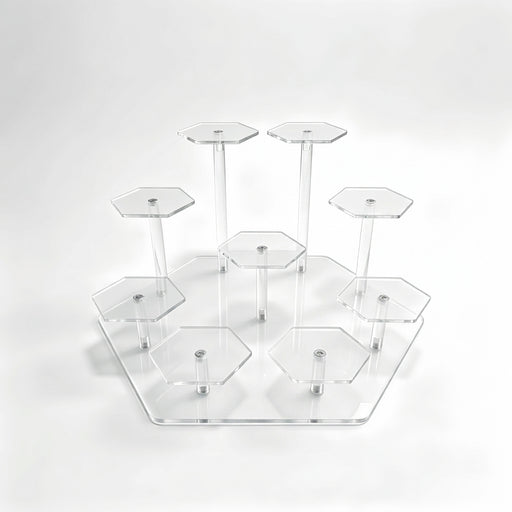 Acrylic Multi‑Style Jewellery Display Stand – Multifunctional Accessory Display