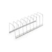 Stainless Steel Dish Draining Rack – Space‑saving Plate & Bowl Holder (Free‑standing)