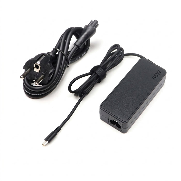 65W USB‑C Laptop Charger 20V 3.25A – Fast Power Adapter for Lenovo, HP, Dell, ASUS, Acer
