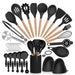 36-piece Silicone Cooking Utensil Set with Holder