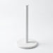 Nordic Marble & Space Aluminium Paper Towel Holder — Vertical Kitchen Roll Stand (Black, White, Gold)