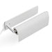 Self‑Adhesive Paper Towel & Toilet Roll Holder — No Drilling, Metal Rack (Black/Grey/White)