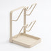 Pot Lid & Cutting Board Rack — Steel Holder with U‑Shaped Slots & Drip Tray