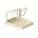 Pot Lid & Cutting Board Rack — Steel Holder with U‑Shaped Slots & Drip Tray