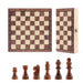 Magnetic Foldable Solid Wood Chess Set — Portable & Educational, Ages 14+