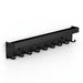 Wall-Mounted Key Organiser with Tray and Hooks – No-Drill or Drill Fixing