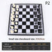 Folding Magnetic Chess & Checkers — 4 Sizes, Plastic HIPS, Teaching Book
