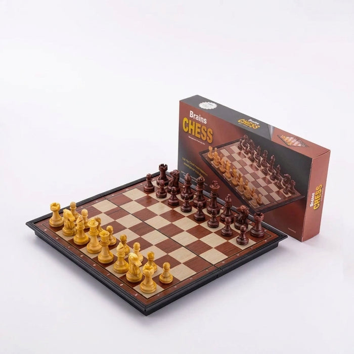24cm Foldable Magnetic Chess Set — Tabletop Game (QLYX02)