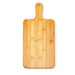 Bamboo Cutting Board with Handle — 11 x 5 inch Wooden Serving & Chopping Board