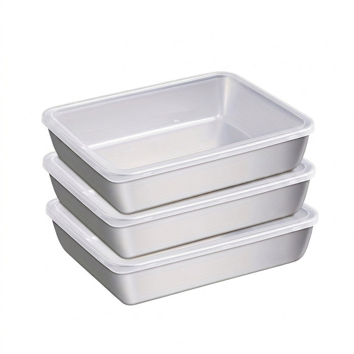 Stainless Steel Food Storage Container Set — Airtight, BPA-Free