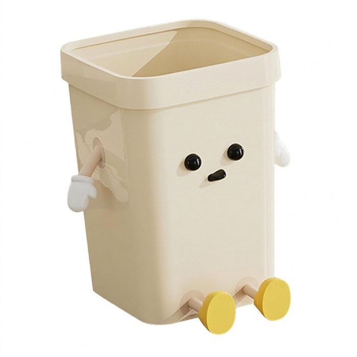 Creative Cute Trash Can — Open-Top Compost Bucket & Dustbin for Home
