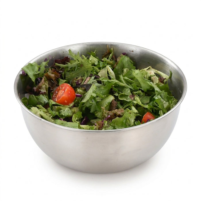 Stainless Steel Cooking Mixing Bowl with Scale — Large Capacity