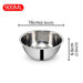 Stainless Steel Mixing Bowl — Flour, Egg & Salad Basin for Baking
