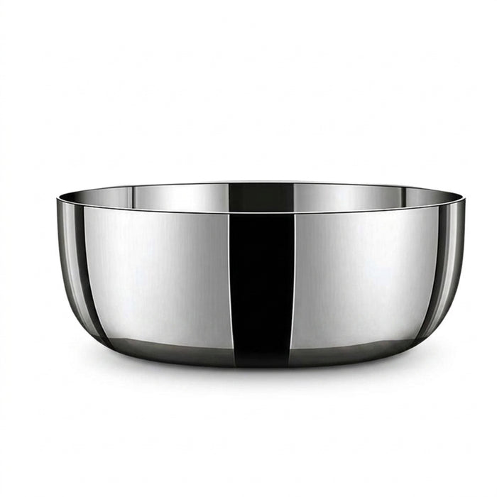 Stainless Steel Large Mixing Bowl — Deep 32cm, Non-stick Finish