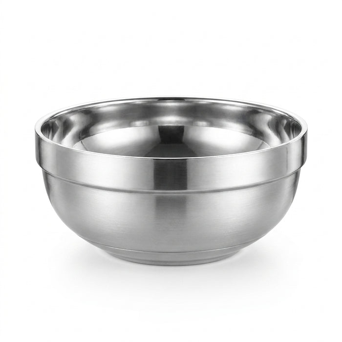 14.5cm Stainless Steel Bowl – Durable, Stackable for Mixing, Pickling, Salad & Fruit