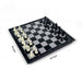 3-in-1 Foldable Magnetic Chess, Checkers & Backgammon Portable Plastic Board