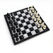 3-in-1 Folding Chess, Checkers & Backgammon Set — Portable Travel Board (4 Sizes)